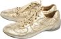 Louis Vuitton Vintage Pre-owned Leather sneakers Yellow Dames - Thumbnail 3
