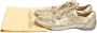 Louis Vuitton Vintage Pre-owned Leather sneakers Yellow Dames - Thumbnail 8