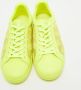 Louis Vuitton Vintage Pre-owned Leather sneakers Yellow Dames - Thumbnail 3