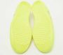 Louis Vuitton Vintage Pre-owned Leather sneakers Yellow Dames - Thumbnail 6