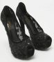 Louis Vuitton Vintage Pre-owned Mesh heels Black Dames - Thumbnail 4