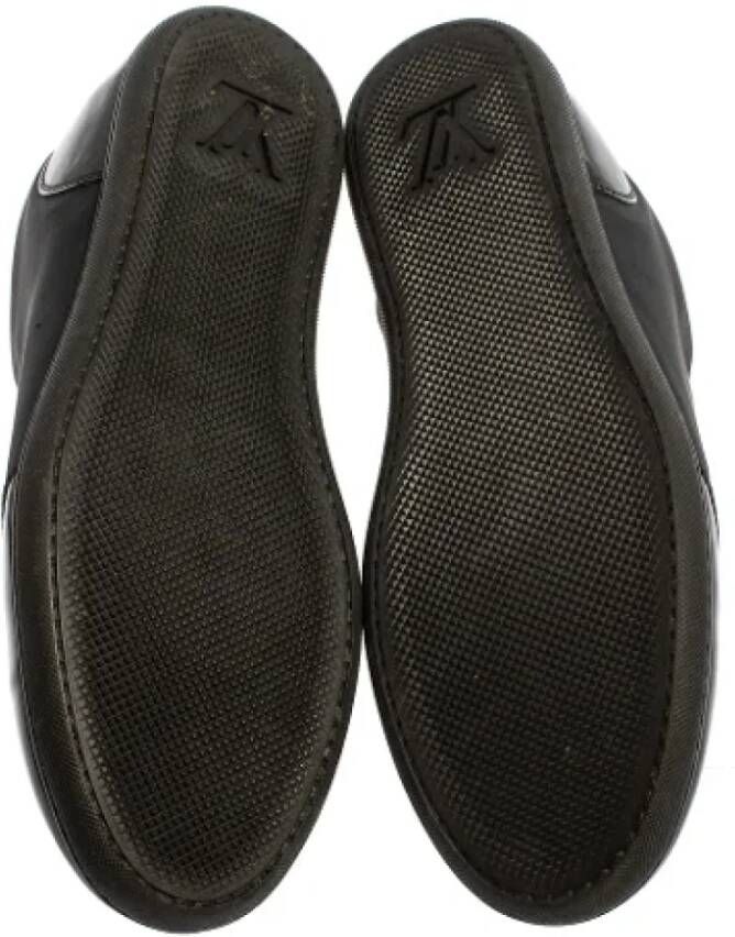 Louis Vuitton Vintage Pre-owned Nylon sneakers Black Dames