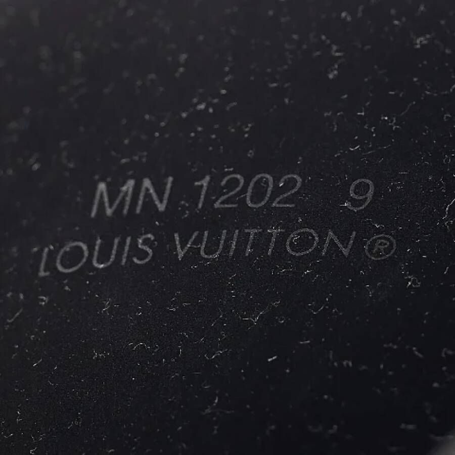 Louis Vuitton Vintage Pre-owned Rubber sandals Black Heren