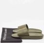 Louis Vuitton Vintage Pre-owned Rubber sandals Green Dames - Thumbnail 9