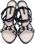 Louis Vuitton Vintage Pre-owned Satin sandals Black Dames - Thumbnail 2