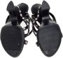 Louis Vuitton Vintage Pre-owned Satin sandals Black Dames - Thumbnail 5
