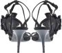Louis Vuitton Vintage Pre-owned Satin sandals Black Dames - Thumbnail 4