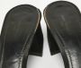 Louis Vuitton Vintage Pre-owned Satin sandals Black Dames - Thumbnail 4