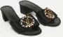 Louis Vuitton Vintage Pre-owned Satin sandals Black Dames - Thumbnail 5