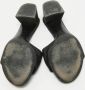 Louis Vuitton Vintage Pre-owned Satin sandals Black Dames - Thumbnail 7