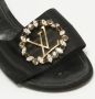 Louis Vuitton Vintage Pre-owned Satin sandals Black Dames - Thumbnail 8