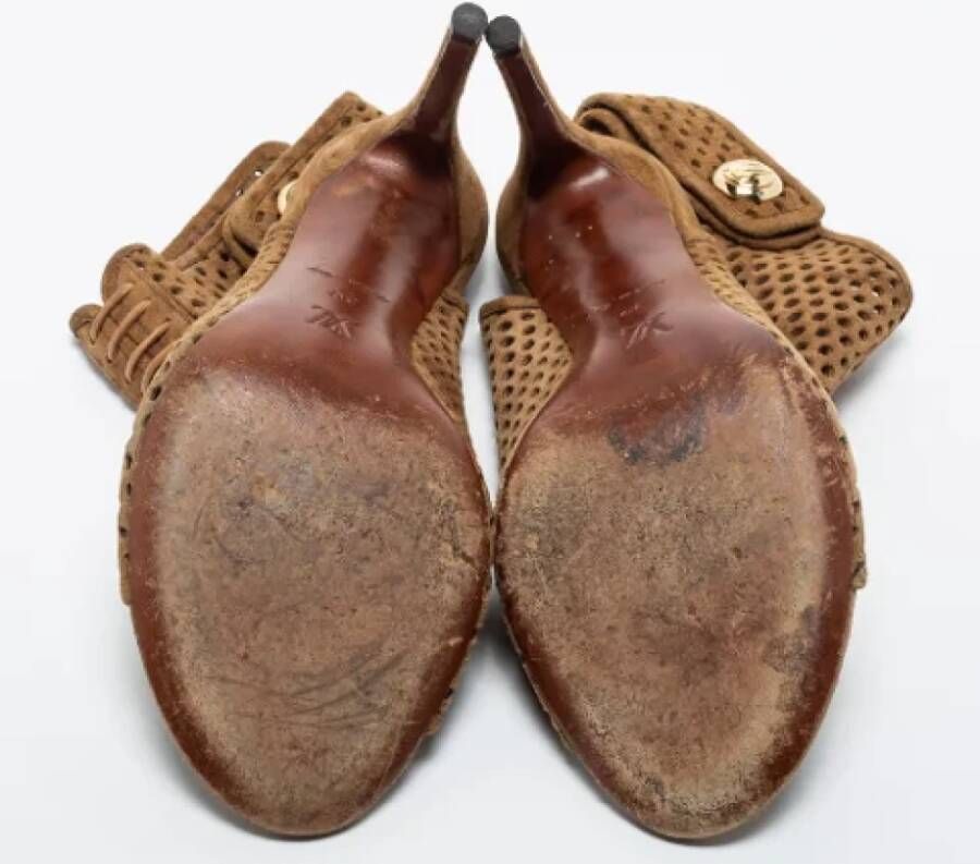 Louis Vuitton Vintage Pre-owned Suede boots Brown Dames