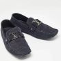Louis Vuitton Vintage Pre-owned Suede flats Blue Heren - Thumbnail 4
