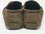 Louis Vuitton Vintage Pre-owned Suede flats Green Heren - Thumbnail 6