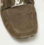 Louis Vuitton Vintage Pre-owned Suede flats Green Heren - Thumbnail 8