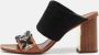 Louis Vuitton Vintage Pre-owned Suede sandals Black Dames - Thumbnail 2