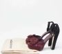 Louis Vuitton Vintage Pre-owned Suede sandals Black Dames - Thumbnail 9