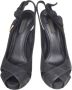Louis Vuitton Vintage Pre-owned Suede sandals Black Dames - Thumbnail 2