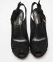 Louis Vuitton Vintage Pre-owned Suede sandals Black Dames - Thumbnail 3