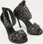 Louis Vuitton Vintage Pre-owned Suede sandals Black Dames - Thumbnail 2