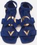 Louis Vuitton Vintage Pre-owned Suede sandals Blue Dames - Thumbnail 3