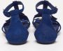 Louis Vuitton Vintage Pre-owned Suede sandals Blue Dames - Thumbnail 5