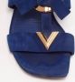 Louis Vuitton Vintage Pre-owned Suede sandals Blue Dames - Thumbnail 7