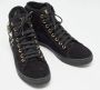 Louis Vuitton Vintage Pre-owned Suede sneakers Black Dames - Thumbnail 4
