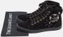 Louis Vuitton Vintage Pre-owned Suede sneakers Black Dames - Thumbnail 9