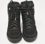 Louis Vuitton Vintage Pre-owned Suede sneakers Black Dames - Thumbnail 3