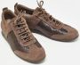 Louis Vuitton Vintage Pre-owned Suede sneakers Brown Dames - Thumbnail 4