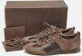 Louis Vuitton Vintage Pre-owned Suede sneakers Brown Dames - Thumbnail 9