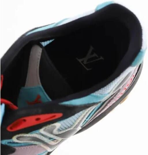 Louis Vuitton Vintage Pre-owned Suede sneakers Multicolor Heren