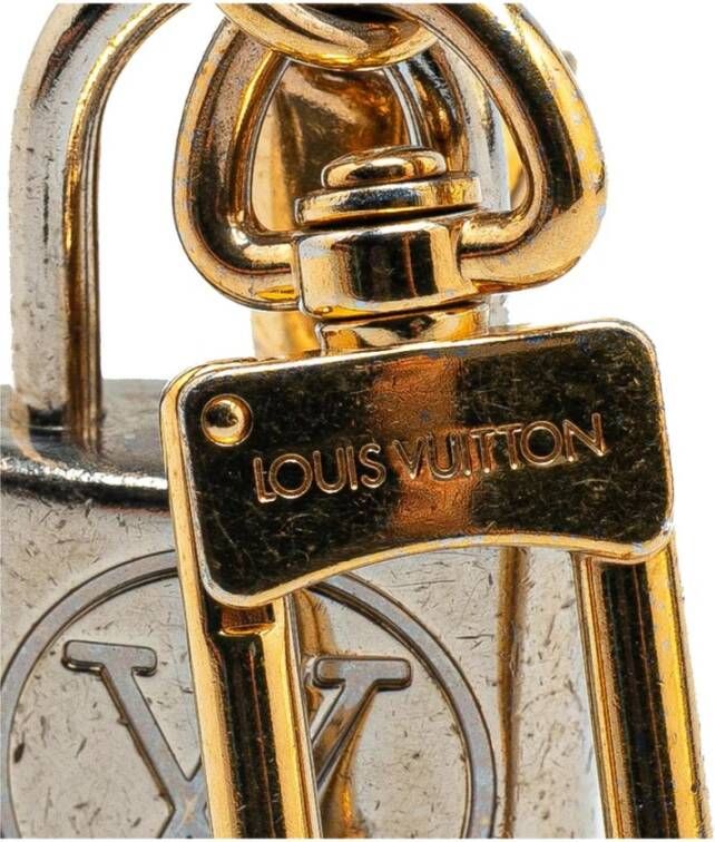 Louis Vuitton Vintage Tweedehands Hangslot LV Logo Tas Bedel