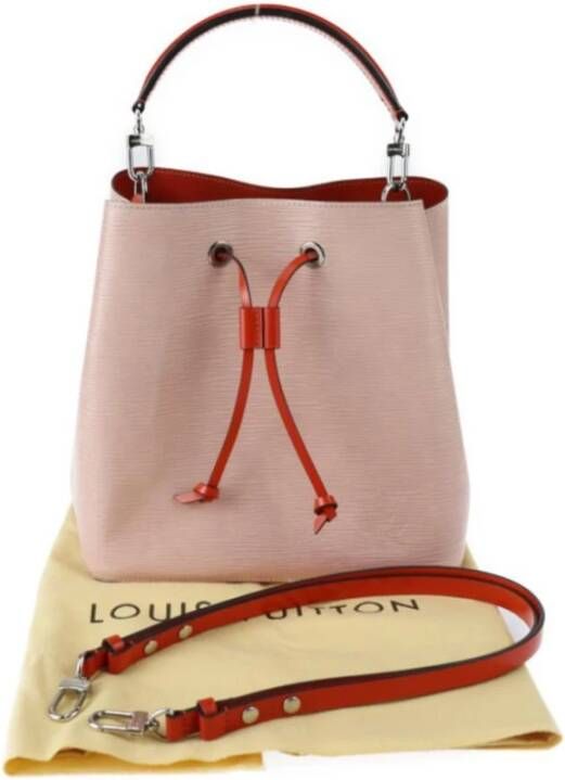 Louis Vuitton Vintage Tweedehands Petite Malle Bucket Tas Rose Ballerine