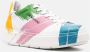 Love Moschino Bold Leren Sneakers Multikleur Meerkleurig Dames - Thumbnail 2
