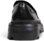 Love Moschino Zwarte leren mocassin met rubberen zool Black Dames - Thumbnail 17