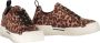 Love Moschino Dierenprint Lage Sneakers Brown Dames - Thumbnail 2