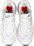Love Moschino Low-Top Sneakers Donna in poeder roze - Thumbnail 2
