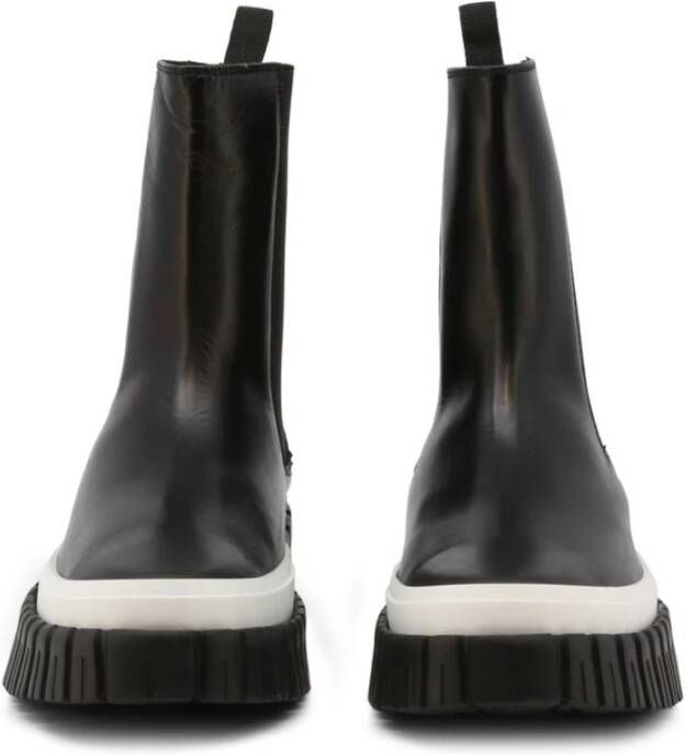 Love Moschino Chelsea laarzen met logoprint Zwart - Foto 3