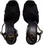 Love Moschino Fantasy Color Leren Plateau Sandalen Black Dames - Thumbnail 9