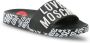 Love Moschino Dames Sliders uit de Lente Zomer Collectie Zwart Dames - Thumbnail 11