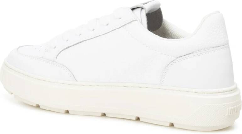 Love Moschino Graffiti Logo Leren Sneakers