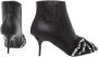 Love Moschino Glitter Zwarte Enkellaarzen Black Dames - Thumbnail 4