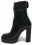 Love Moschino Laarzen met logoplakkaat Zwart - Thumbnail 4