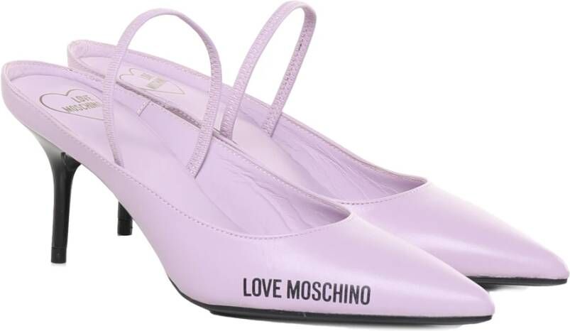 Love Moschino Lila Hakmuiltjes Paars Dames