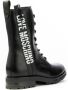 Love Moschino Stoere Veterschoenen voor Dames Black Dames - Thumbnail 5