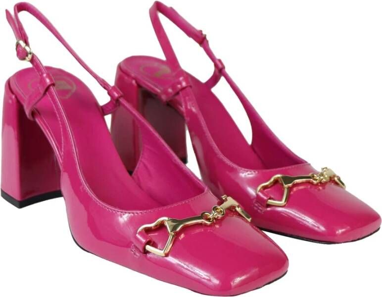 Love Moschino High Heel Sandals Roze Dames
