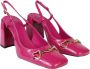 Love Moschino Chanel IN Vernice Fucsia MET Morsetto Pink Dames - Thumbnail 3
