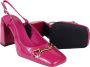 Love Moschino Chanel IN Vernice Fucsia MET Morsetto Pink Dames - Thumbnail 4